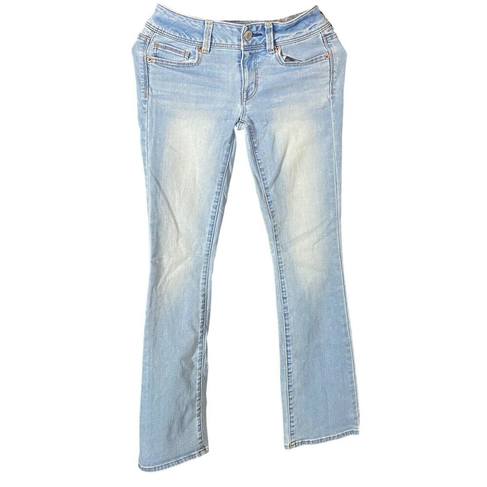American Eagle Outfitters Denim Light Wash Jeans Womens Size US 8 Used
